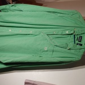 Chaps easy care button up